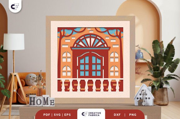 Bringing Architecture to Life with the Front Home 3D Shadow Box Paper Cut