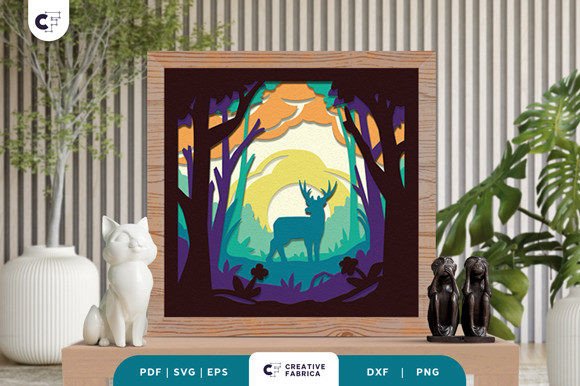 Bringing the Forest Home: A Complete Guide to 3D Paper Cut Deer Shadow Boxes