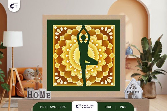 Crafting Serenity: A Practical Look at the Namaste Lotus 3D Shadow Box Paper Cut