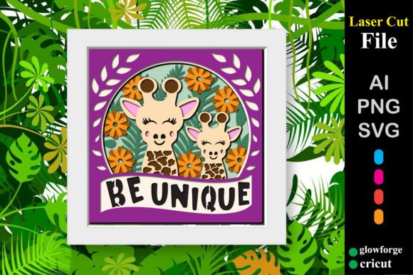 Creating Stunning Depth with a Giraffe Layered 3D Svg Shadow Box