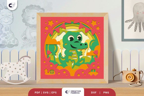 Designing with the Baby Crocodile 3D Light Box SVG