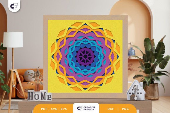 Elevating Modern Interiors: The Strategic Appeal of the Geometric Circular Flower 3D Paper Cut