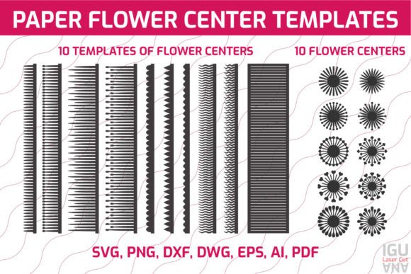 Evaluating Paper Flower Centers Templates SVG 3d for Crafting Projects