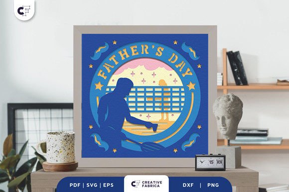 Evaluating the Dad and Kids Doing Sport 3D Light Box for Personalized Father's Day Gifting