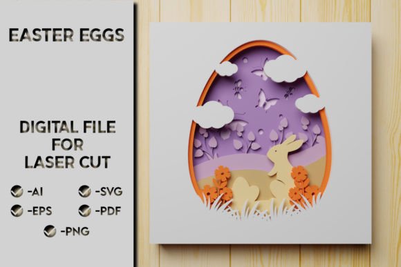 Evaluating the Easter Egg 3D SVG Paper Cut Multilayered Design