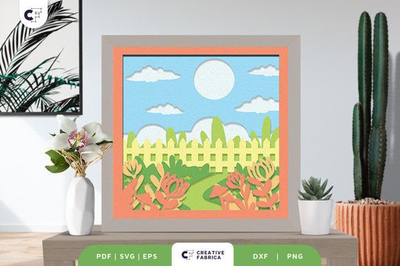 Evaluating the Spring Park 3D Shadow Box Paper Cut for Professional Crafting
