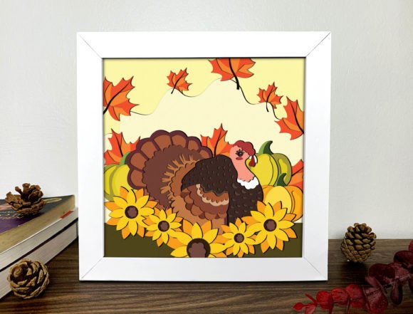 Evaluating the Thanksgiving Shadow Box 3D SVG for Autumn Crafts