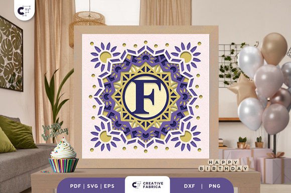 Letter F 3D Papercut Shadow Box: A Creative Guide