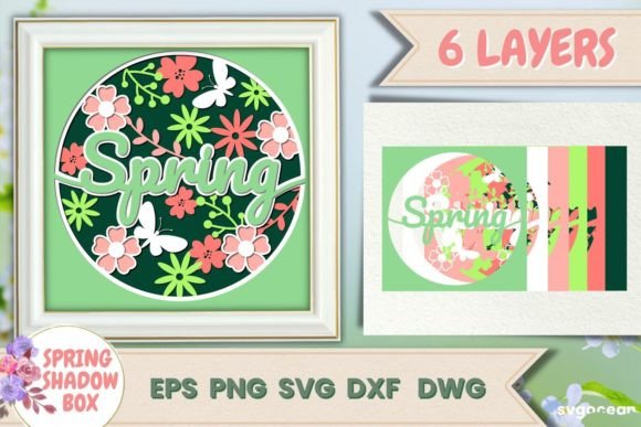Mastering the Shadow Box Spring 3D Layered SVG for Professional Craft Workflows