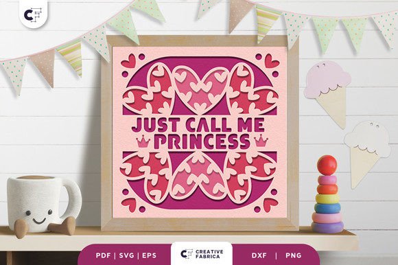 Strategic Design Planning with the Just Call Me Princess 3D Shadow Box SVG