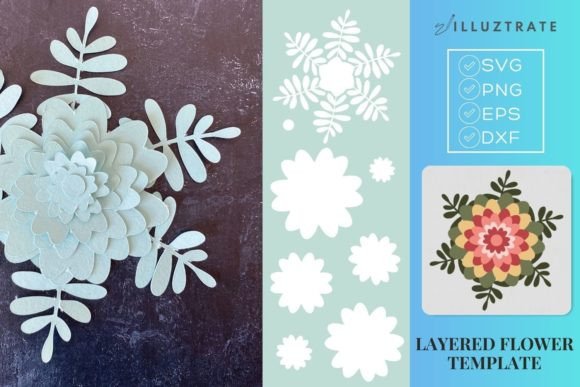 Unlocking Dimension: The Creative Power of Layered Flower SVG Designs